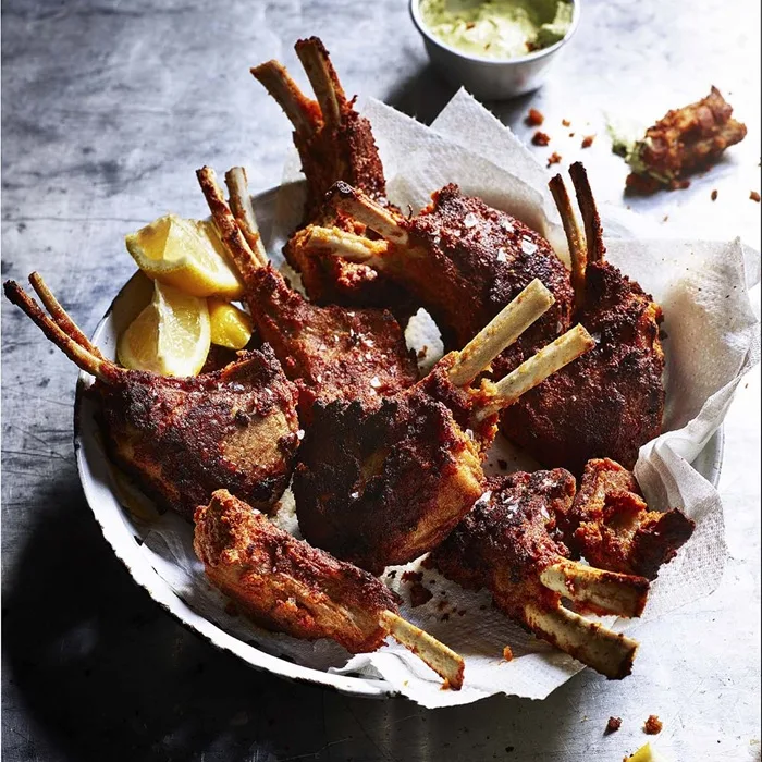 Chilli ginger lamb chops